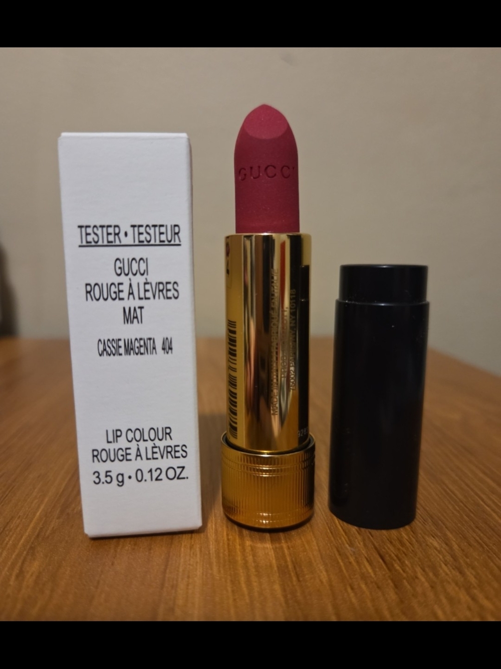 Gucci Matte Lipstick in Magenta